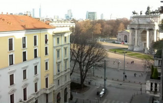 Imagen de vista previa de la cámara web Milan - Sempione Square